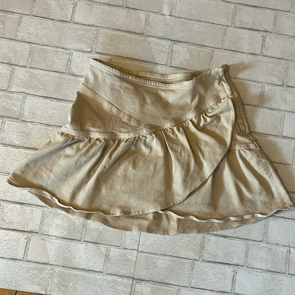 MOTHER Ruffle Embellishment Mini Skirt - Picture 4 of 9